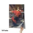 "Lady in Red" by Talbot Hughes Matte Poster