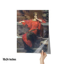 "Lady in Red" by Talbot Hughes Matte Poster