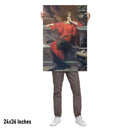 "Lady in Red" by Talbot Hughes Matte Poster