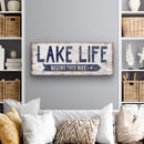 Personalized Lake Life Customizable Sign