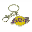 Los Angeles Lakers Metal Logo Keychain by Dynasty Sports & Framing