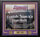 Los Angeles Lakers Custom NBA Basketball 16x20 Picture Frame Kit (Multiple Colors) by Dynasty Sports & Framing