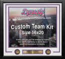 Los Angeles Lakers Custom NBA Basketball 16x20 Picture Frame Kit (Multiple Colors) by Dynasty Sports & Framing