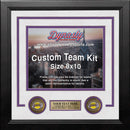 Los Angeles Lakers Custom NBA Basketball 8x10 Picture Frame Kit (Multiple Colors) by Dynasty Sports & Framing