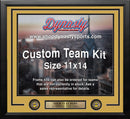 Los Angeles Lakers Custom NBA Basketball 11x14 Picture Frame Kit (Lakers Gold) by Dynasty Sports & Framing