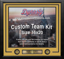 Los Angeles Lakers Custom NBA Basketball 16x20 Picture Frame Kit (Lakers Gold) by Dynasty Sports & Framing