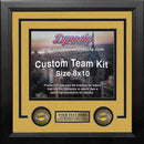 Los Angeles Lakers Custom NBA Basketball 8x10 Picture Frame Kit (Lakers Gold) by Dynasty Sports & Framing
