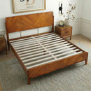 Bifrost Solid Wood Bed Frame With Headboard