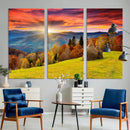 Landscape View Sunset Wall Art Landscape Canvas Print All by MyGreatCanvas | Canvas Wall Art Prints | Photo Prints & Wall Decor