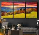 Landscape View Sunset Wall Art Landscape Canvas Print All by MyGreatCanvas | Canvas Wall Art Prints | Photo Prints & Wall Decor