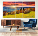 Landscape View Sunset Wall Art Landscape Canvas Print All by MyGreatCanvas | Canvas Wall Art Prints | Photo Prints & Wall Decor