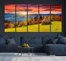Landscape View Sunset Wall Art Landscape Canvas Print All by MyGreatCanvas | Canvas Wall Art Prints | Photo Prints & Wall Decor