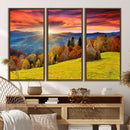 Landscape View Sunset Wall Art Landscape Canvas Print All by MyGreatCanvas | Canvas Wall Art Prints | Photo Prints & Wall Decor