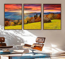 Landscape View Sunset Wall Art Landscape Canvas Print All by MyGreatCanvas | Canvas Wall Art Prints | Photo Prints & Wall Decor