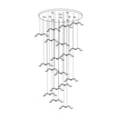 Large Seagull Chandelier