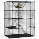 4-Tier Cat Cage with Skylight and Hammock for 1-4 Cats by LJGDeals