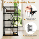 4-Tier Cat Cage with Skylight and Hammock for 1-4 Cats by LJGDeals