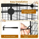 4-Tier Cat Cage with Skylight and Hammock for 1-4 Cats by LJGDeals