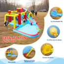 Large 7-In-1 Inflatable Water Slide Bouncer Pool With Climbing Wall (SAK60841) by SAKSBY WHOLESALE