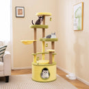 Large Avocado Cat Tree Multi-level Cat Tower with Private Condo-Green by LJGDeals