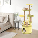 Large Avocado Cat Tree Multi-level Cat Tower with Private Condo-Green by LJGDeals