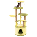 Large Avocado Cat Tree Multi-level Cat Tower with Private Condo-Green by LJGDeals
