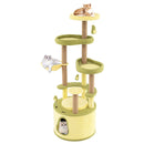 Large Avocado Cat Tree Multi-level Cat Tower with Private Condo-Green by LJGDeals
