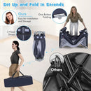 Large Baby Playpen BPA-Free Foldable Toddlers Safety Fence Play Yard-Dark Grey by LJGDeals