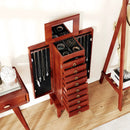 Large Capacity Jewelry Storage Cabinet with 9 Drawers by LJGDeals