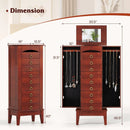 Large Capacity Jewelry Storage Cabinet with 9 Drawers by LJGDeals