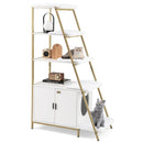 Large Cat Litter Box Enclosure with Storage and Ladder Shelf by LJGDeals