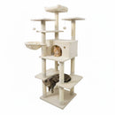 Large Cat Tree for Indoor Cats 63" Tall Cat Tower