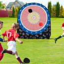 Large Dart Board for Kids with 4 Kick Balls by LJGDeals