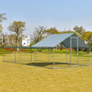 Large Metal Chicken Coop with Waterproof and Sun-proof Cover by LJGDeals