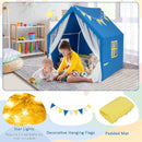 48 x 42 x 50 Inch Large Play Tent with Washable Cotton Mat Holiday Birthday Gift for Kids by LJGDeals