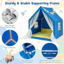 48 x 42 x 50 Inch Large Play Tent with Washable Cotton Mat Holiday Birthday Gift for Kids by LJGDeals