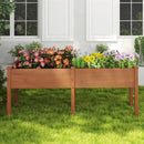 Large Raised Garden Bed with Drainage Holes and 6 Supporting Legs by LJGDeals