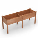 Large Raised Garden Bed with Drainage Holes and 6 Supporting Legs by LJGDeals