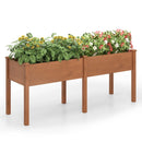 Large Raised Garden Bed with Drainage Holes and 6 Supporting Legs by LJGDeals