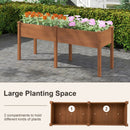 Large Raised Garden Bed with Drainage Holes and 6 Supporting Legs by LJGDeals