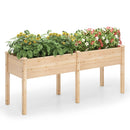 Large Raised Garden Bed with Drainage Holes and 6 Supporting Legs by LJGDeals
