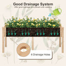 Large Raised Garden Bed with Drainage Holes and 6 Supporting Legs by LJGDeals