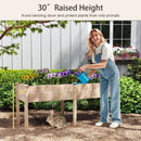 Large Raised Garden Bed with Drainage Holes and 6 Supporting Legs by LJGDeals