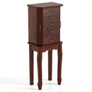 Standing Jewelry Box with 4 Drawers and 2 Side Doors by DirectDeals