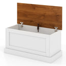 Large Storage Chest with Safety Metal Hinge by LJGDeals