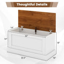 Large Storage Chest with Safety Metal Hinge by LJGDeals