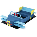 Large Wooden Kids Sandbox with Bottom Liner and Bench Seat