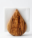 Olive Wood Napkin Holder