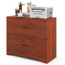 2-Drawer Lateral File Cabinet with Adjustable Bars for Home and Office