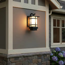 Lattice Decorative Madison Lantern Outdoor Wall Lamp